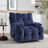 Oversized Soft  Chenille Swivel Rocker Recliner Chair For Living Room-1189123386-1189623134
