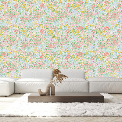 Papier peint Spring Little Flowers