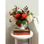 Hydrangea And Evergreen Holiday Arrangement
