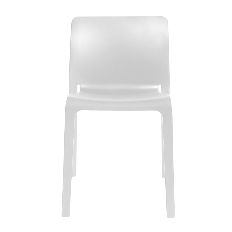 Chaise de salle à manger Cardinale Casias, Blanc