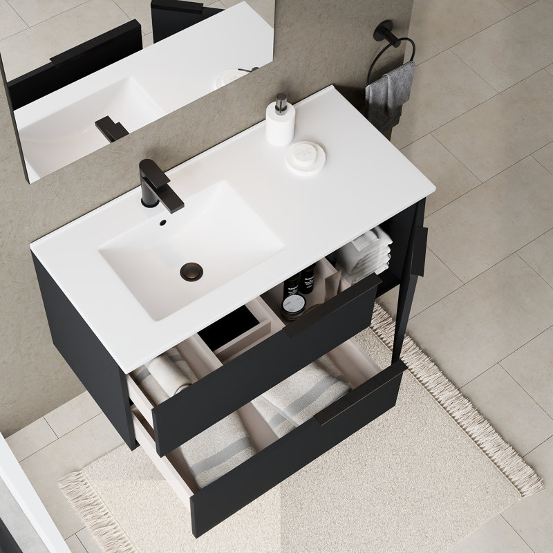 Sahanna 100mm Single Bathroom Vanity with Basin