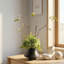 Arrangement organique moderne dans un pot