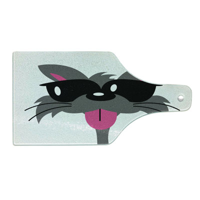 East Urban Home Glass Sunglasses Cutting Board