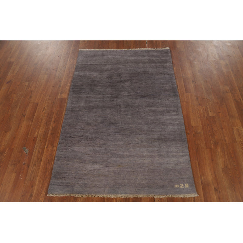 Tapis de vestibule moderne fait à la main 3 x 5 Gabbeh
