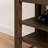Bench With Adjustable Height, Brown Color, Rubberwood And , Small Apartment Use Height-Adjustable Stool, Frame, Pu Leather Seat, Stable Support From Legs-1846560702