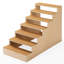 Escalier pour chien à 7 marches Dika, fond antidérapant