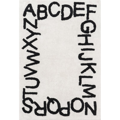 Fayte Alphabet SpinCleanable Rug