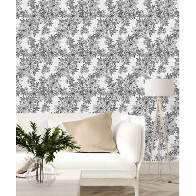 Kenneisha Floral Wallpaper