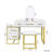 Makeup Vanity Set with Mirror-626627235