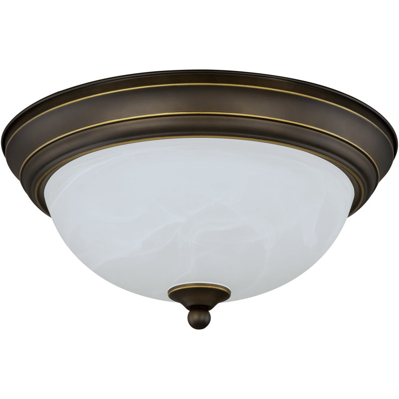 Humayraa Glass LED Flush Mount