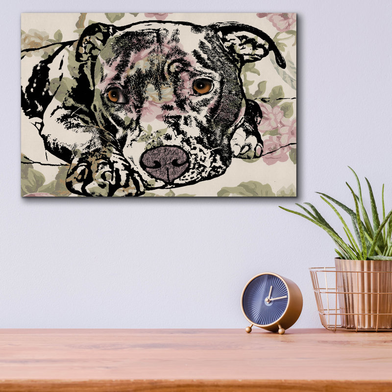 «Side Eye» par Dean Russo, H 12 po x l 16 po x P 0,13 po