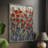 Garden Poppies I Framed Print - Solid Wood-1326660278