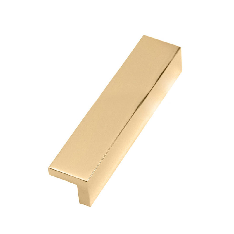 Tap Pull Finger Pull, 6.5", Polished Brass