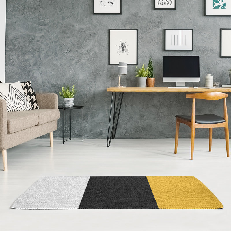 Chenille Indoor Rug, Rectangle 4' x 6'