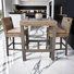 Aliyaha 2 - Person Bar Table + 2 Stools Dining Set