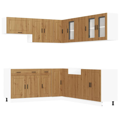 Maribeth 11 Piece Kitchen Cabinet Set