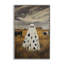 Vache fantôme dans une terre ferme, estampe numérique, conception par Arlington Prints-982010821-982010822