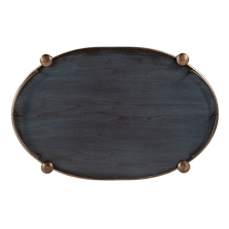 Keating Serving Cart, Blue