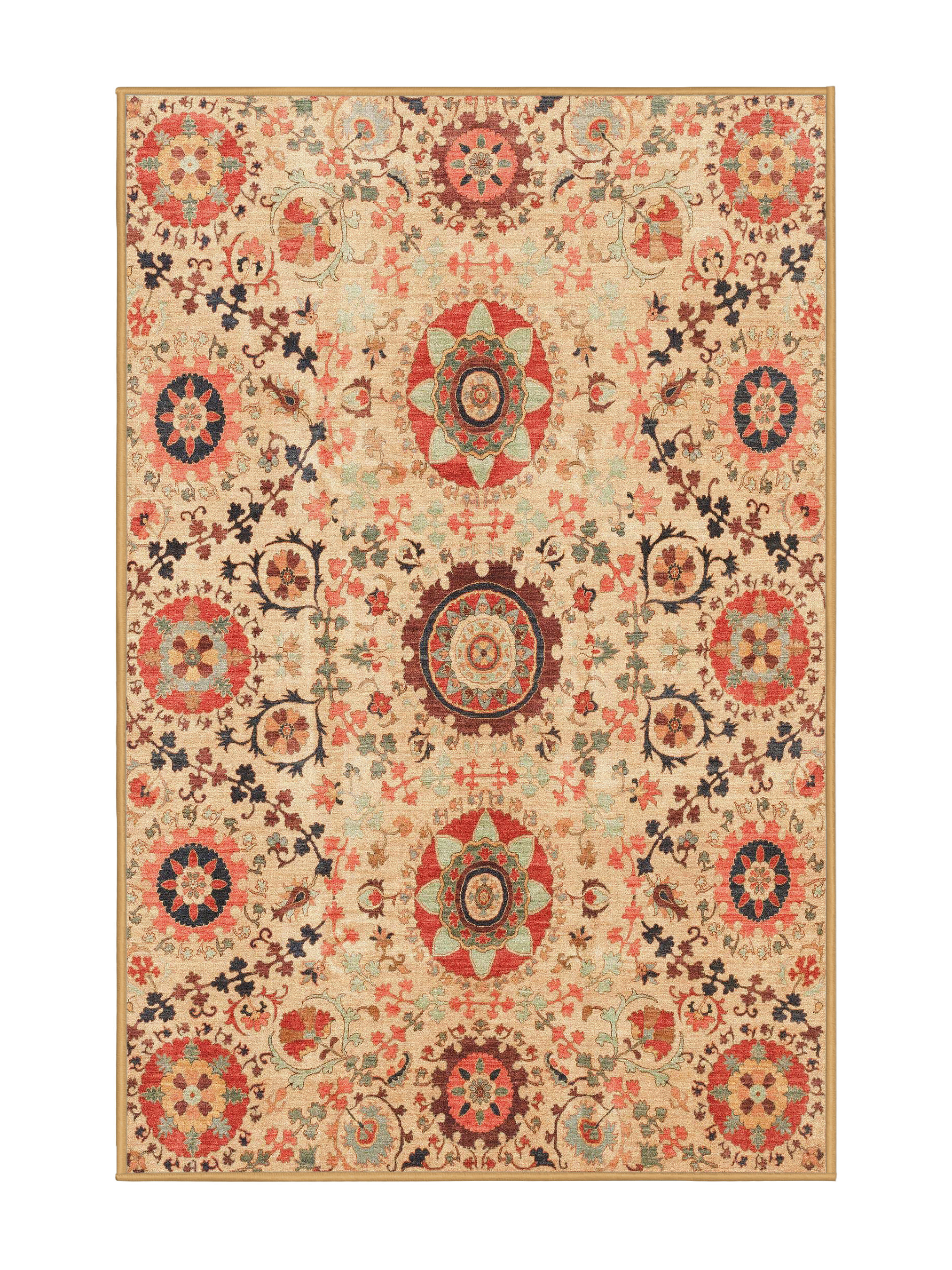 Bungalow Rose Hahnke Abstract Multi Area Rug - Wayfair Canada