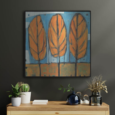 Lark Manor ™ «Fall Trees» par Tim Nyberg, art mural en métal