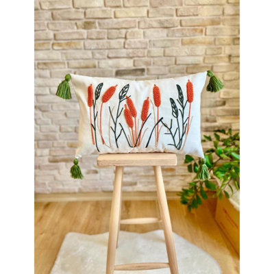 Soft Polyester Cushion Cover, 13.8 x 19.7 Inches | 100% Polyester, 100 g/m² Density | Machine Washable at 68°F, Hand-Wash Program | Ideal for Home Decor, Sofa, and Bedroom, Durable & Stylish Design