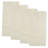 Clementine Collection Polyester Floral Square Napkin