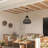 1-Light Wicker Outdoor Pendant Light, Coastal Boho Style Scalloped- Handwoven