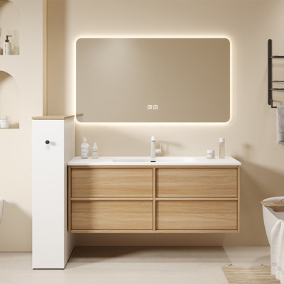 Medieval style retro bathroom cabinet