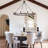 Moomal 12 - Light Wagon Wheel Wagon Wheel Chandelier with No Secondary or Accent Material-1648122800