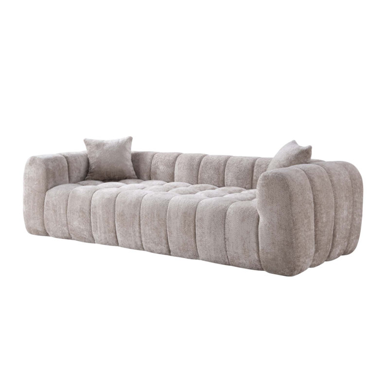 Canapé Marshmallow, Camel Boucle