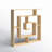 Abston Geometric Bookcase-1482065715