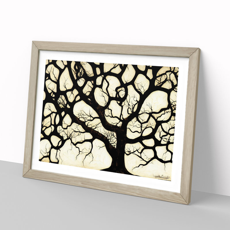 A Towering Tree - Framed Print, Oak, 46cm H x 64cm W x 2cm D