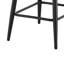 Noelle Upholstered Bar Stool (set of 2) - Grey