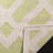 Crawford Hand Woven Flat Weave Wool/Cotton Geometric Rug in Ivory/Light green-17572016