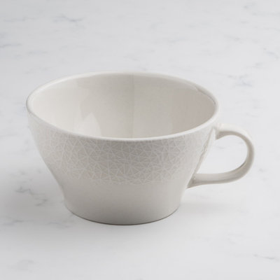 Tasse à cappuccino en porcelaine Premium 9,5 oz | Va au micro-ondes et au lave-vaisselle