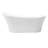 Zeya 65'' x 29.13'' Freestanding Soaking Acrylic Bathtub