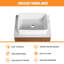 Meuble-lavabo simple avec plateau 35,44 Bernadene