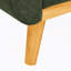 Canapé capitonné 67,7 po de largeur Mid-Century avec pieds en bois-1195141569