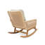Ensemble de chaises berçantes 3 pièces Elegant