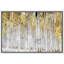 Aspen Birch Autumn Fall White Birch Tree Forest with Yellow Leaves Nature Landscape Rustic on Canvas-94423362-94423363