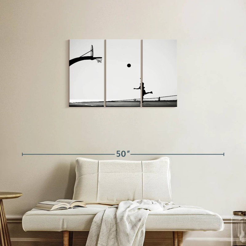 Sireci Basketball Player, 20" H x 33" W