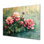 «Vintage Dalia Spring Symphony III», reproduction d'art traditionnelle en métal, art mural Dahlia en métal