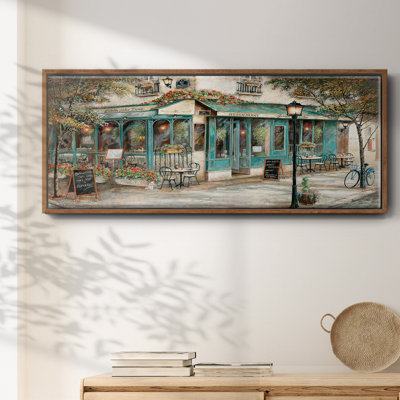 Rue due Jardin - Toile encadrée