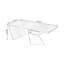 Bureau rectangulaire en bois massif brun-107743462