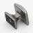 Convex 1 1/4" Length Square Knob Multipack-18922875
