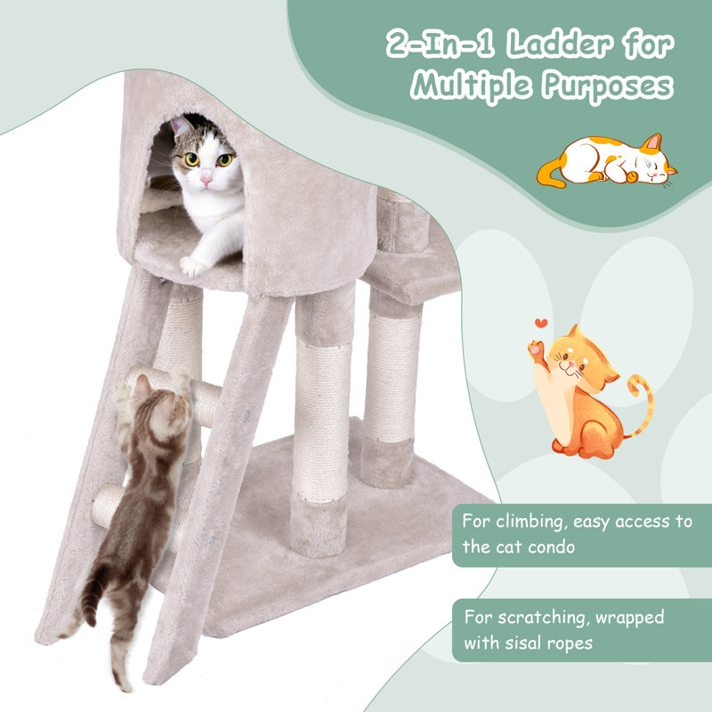 Raeville 140cm H Cat Tree