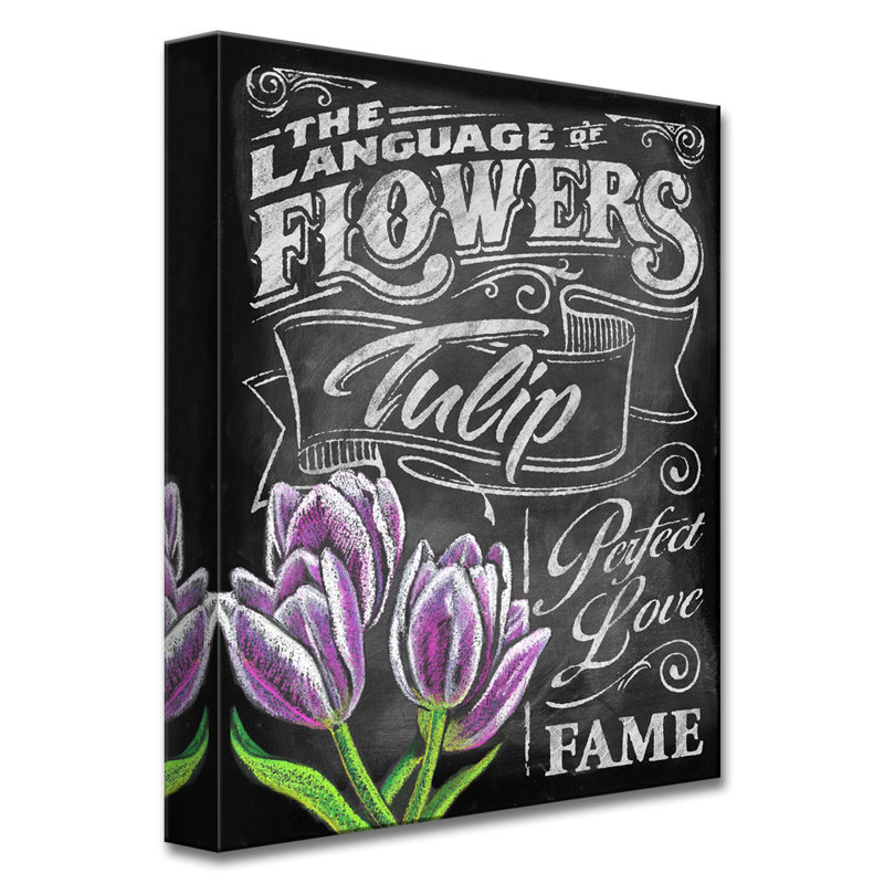 " LOF - Tulip " by Dorothea Taylor, 16" H x 12" W x 1.5" D