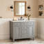 Meuble-lavabo gris 36 po