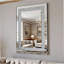 Grand miroir suspendu en cristal Crystal Diamond