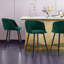 Meurer Upholstered Counter Stool with Metal Frame-576909835